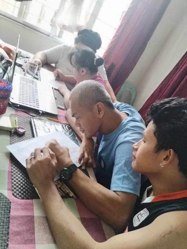 Core members in their home environment at Biyaya House